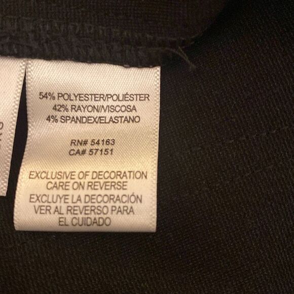 DKNY Jeans Womens Midweight Straight Leg Ponte Pant - Picture 5 of 6